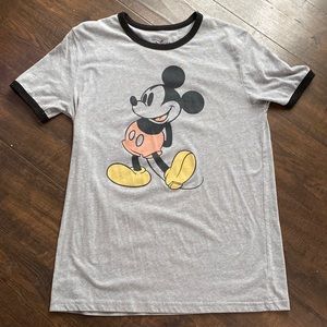 Large gray Disney Mickey Mouse t shirt
